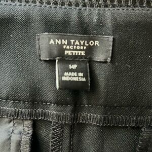 Ann Taylor black slacks (worn once).
